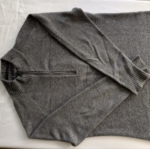 Smartwool Ripple Ridge 1/2 Zip Grey Size XL - Picture 8 of 9